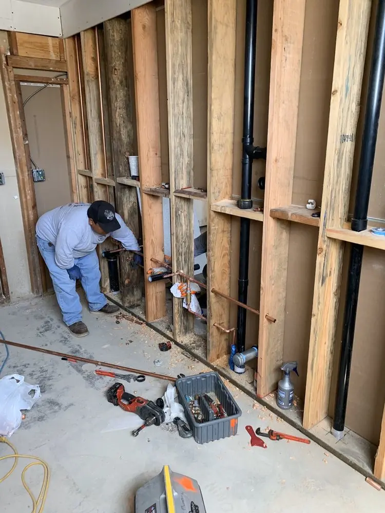 Commercial rough-in plumbing for Water Heater Replacement in Riverview Heights
